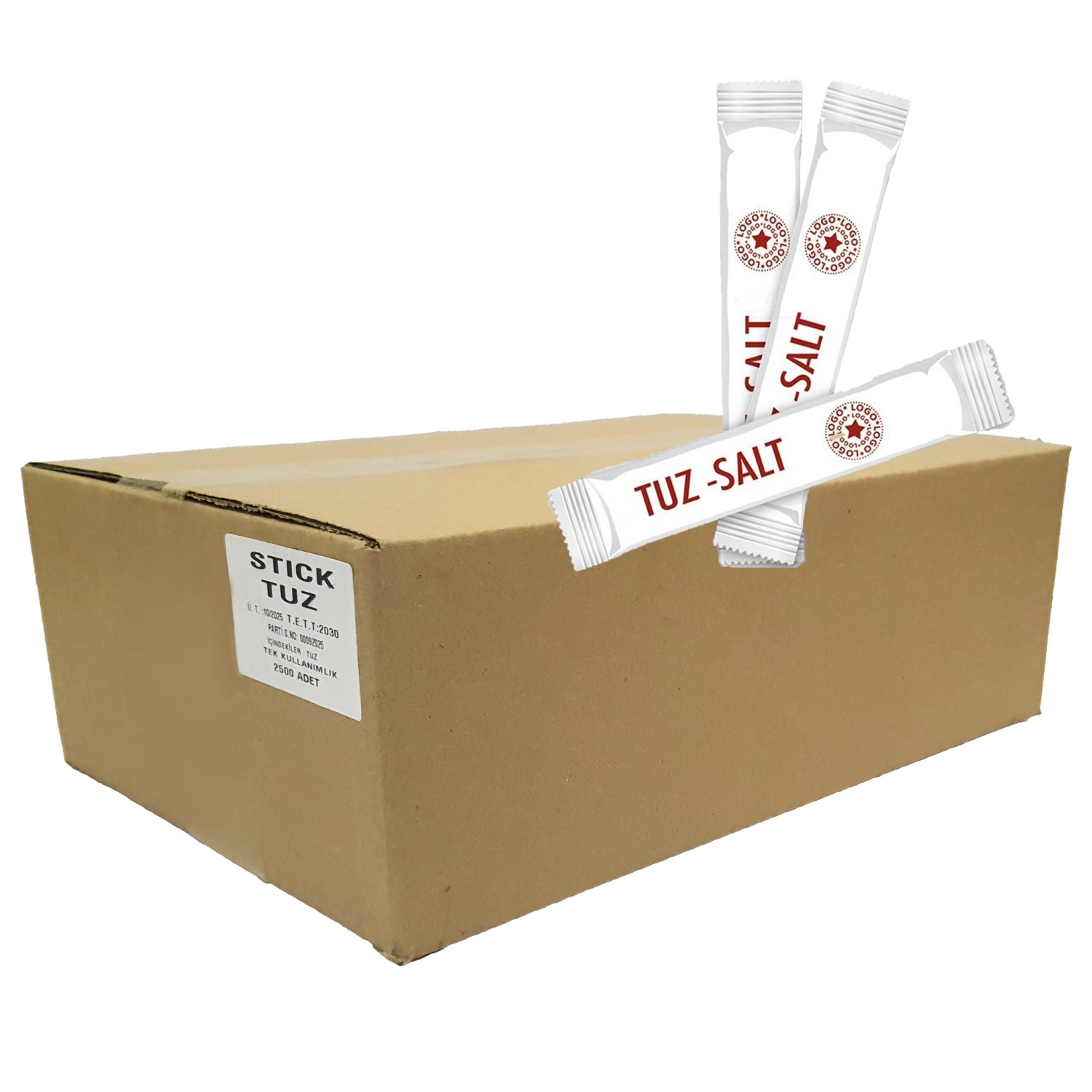 Emekci Tek Kullanımlık Stick Tuz 1 g X 2500 Adet