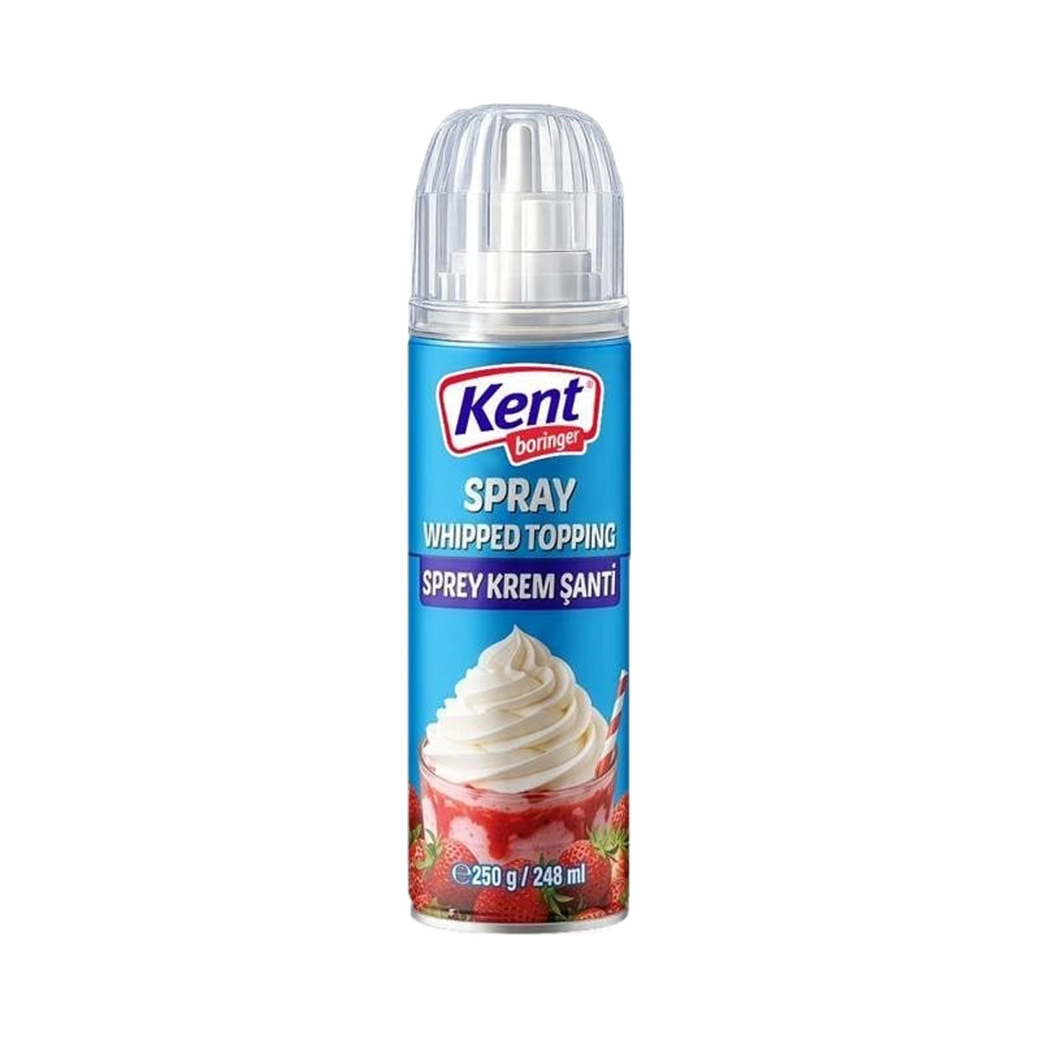 Kent Boringer Sprey Krem Şanti 250 g