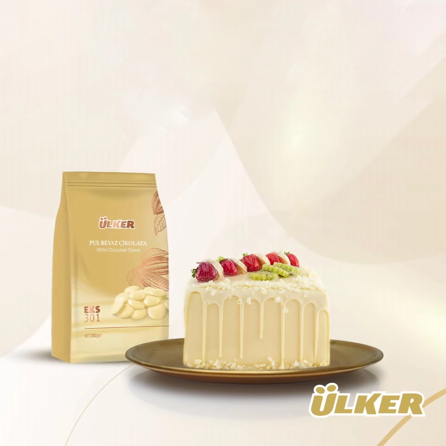 Ülker Pul Beyaz Çikolata 2,5 KG