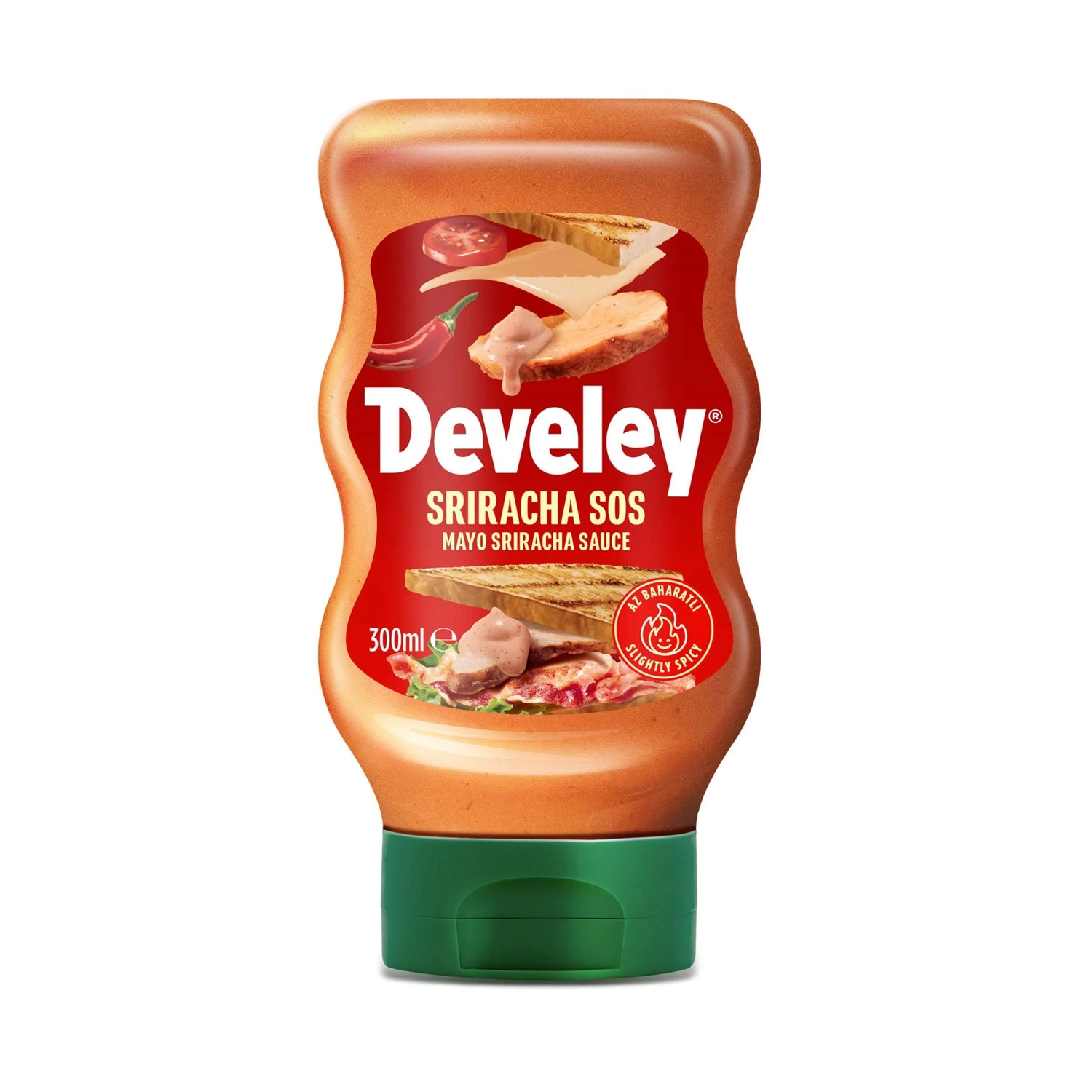 Develey Sriracha Sos 300 ml x 6 Adet (Kolisiyle)