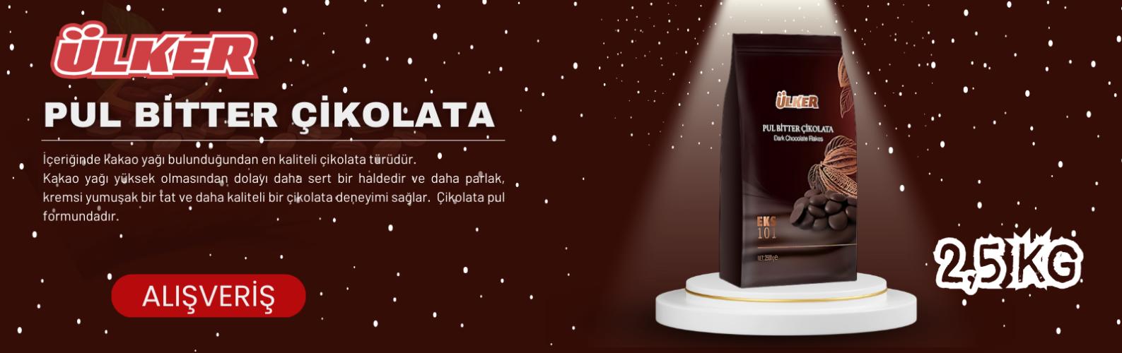 Ülker Pul Bitter Çikolata